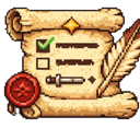 The Task Scroll logo
