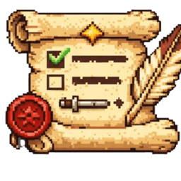 The Task Scroll logo
